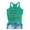 Green, variant on Athletic Wear for Teens Camisole Women Summer and America Too Letter Printed Round Neck Sleeveless Tank Top