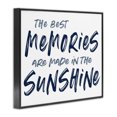 thumbnail image 2 of Stupell Industries Coastal Memories Made In Sunshine Black Framed Giclee Art, 30 x 24, by Lettered and Lined, 2 of 8