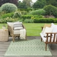 thumbnail image 2 of Nourison Positano Indoor/Outdoor Blue Green 6' x 9' Area Rug (6x9), 2 of 9