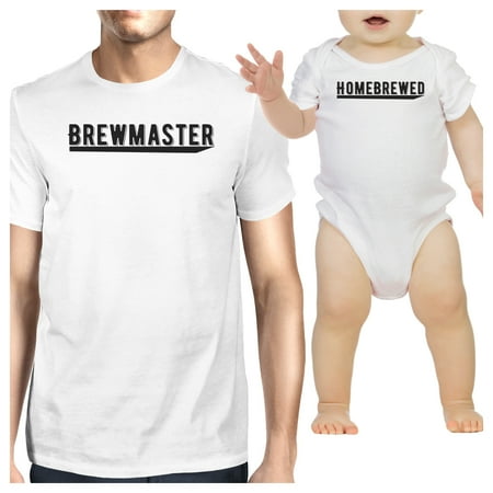 

Brewmaster Homebrewed Matching Shirts Funny Gift For Baby Shower