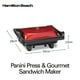 thumbnail image 5 of Prensa para Paninis Gourmet Hamilton Beach Roja 25462Z, 5 of 5