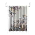 thumbnail image 4 of Madison Park Ivory Shower Curtains, Cotton, Washable, Floral, 72" x 72", 4 of 8