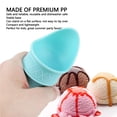 thumbnail image 3 of Soporte de Helado, Copa de Helado Copa Reutilizable PP 2pcs Multifuncional Para El Regalo Congelado, 3 of 7