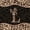 Brown L, variant on meiyoeat Brown Ribbon Initial L Twin Duvet Cover for Girls, Leopard Print Polka Dots Twin Bedding, Black Reversible, 2 Pieces, 1 Duvet Cover and 1 Pillowcase
