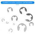 thumbnail image 4 of 300Pcs E-Clips Assortment Set M1.5-M10 304 Stainless Steel C-Clips Assortment Kit M8-M18 Multifunctional Circlip Snap Rings Assortment Kit 20 Sizes for Furniture, 4 of 7