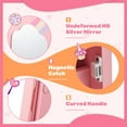 thumbnail image 4 of Costway Kids Jewelry Cabinet with Full-Length Mirror 2 Adjustable Tilt Angles Drawer Pink, 4 of 7