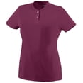 thumbnail image 2 of Augusta Sportswear Ladies Wicking Two-Button Jersey, 2 of 2