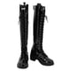 thumbnail image 3 of NIKKE La Diosa de la Victoria Noir Cosplay Zapatos Botas Accesorios de Disfraces Disfraz para Mujeres Adultas Zapatos de Halloween Hechos a Medida, 3 of 4