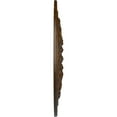 thumbnail image 4 of Ekena Millwork 18"OD x 3 1/2"ID x 1 3/8"P Warsaw Ceiling Medallion (Fits Canopies up to 3 1/2"), Hand-Painted Root Beer Crackle, 4 of 6