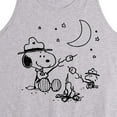 thumbnail image 2 of Peanuts - Snoopy's Camping - Men's Jersey Tank Top, 2 of 5