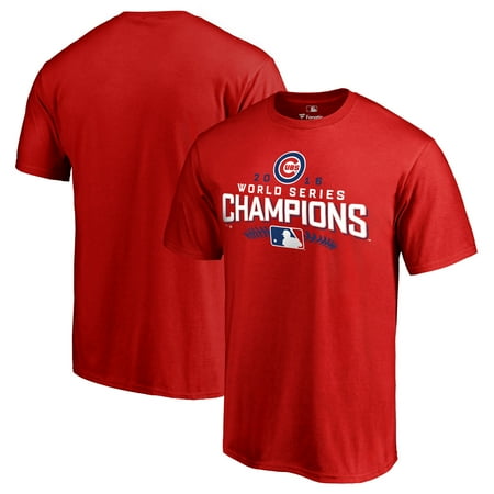 College World Series Tee - Chicago Cubs 2016 World Series Champions Walk T-Shirt - Red