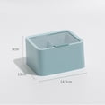 thumbnail image 3 of Caja de almacenamiento de algodón BuyWeek dispensador a prueba de polvo, 3 of 5