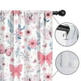 thumbnail image 4 of Blackout Kids Curtains,Flower and Butterfly Childrens Insulated Curtains Set Of 2,Bedroom Essentials,Toddler Room Decor 42"x63"(106x160cm), 4 of 4
