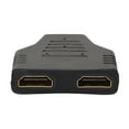 thumbnail image 6 of HDMI Splitter - 1 Male to 2 Female Splitter, Cable Adapters, Gold-Plated Connectors, Suitable for HDTV, PS3, Player, Double Monitor Home Theaters Setup, 6 of 6