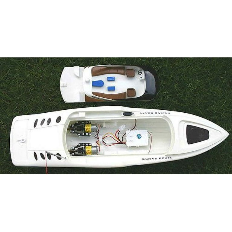 Jouet Ancien Asahi Toy F55 Flying Boat - Bateau De Course Tôle, Japon Vers 1960, 30 Cm