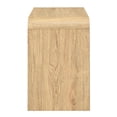 thumbnail image 4 of New Classic Furniture Mara Wood 2-Drawer End Table in Natural/Beige (Set of 2), 4 of 11