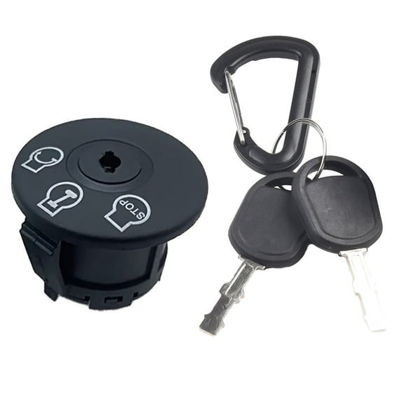 Ignition switch with key - 3 positions, 6 pins, for ZTX4-60, ZTX5-48, Z560, etc.