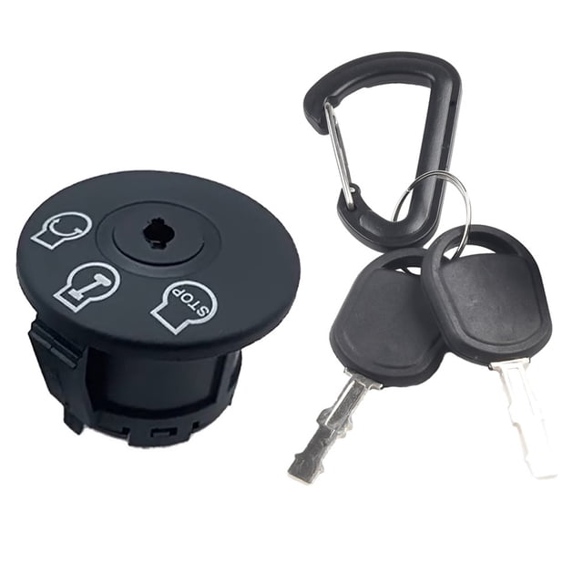 Mosiee Ignition Switch With Key - 3 Positions, 6 Pins, For Ztx4-60, Ztx5-48, Z560, Etc.
