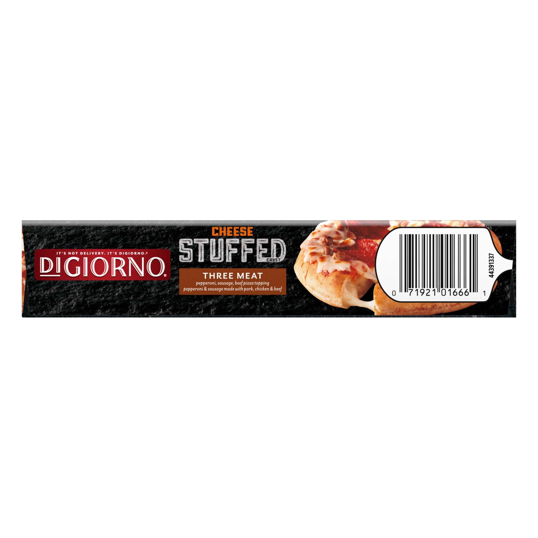DiGiorno Stuffed Crust Mini Three Meat Personal Pizza with Cheese and Pepperoni, 9.2 oz (Frozen)