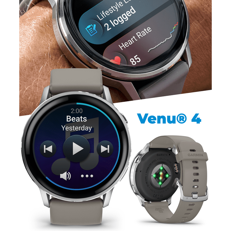 Garmin Venu 4 - 45mm AMOLED Advanced Health & Fitness GPS