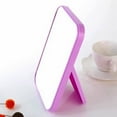 thumbnail image 6 of Dorm Desk Vanity Mirror Visland Desktop Makeup Foldable Smooth Anti Fog Portable Rectangle Make up for Women Table Desk Bathroom Use Safe Plastic Mirror, 6 of 9