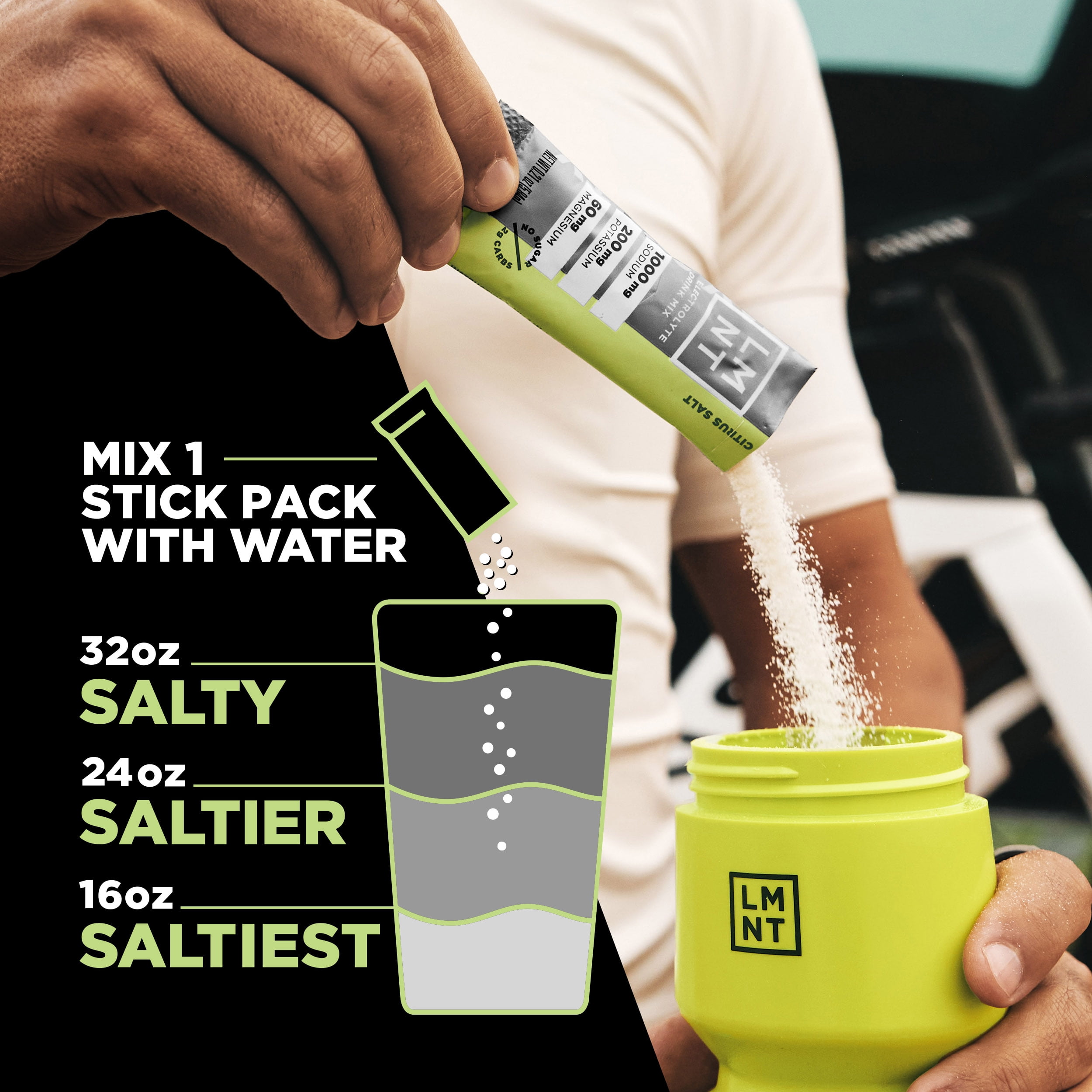 LMNT Zero Sugar Electrolytes - Citrus Salt | Drink Mix | 30-Count
