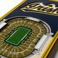 thumbnail image 3 of YouTheFan NCAA Notre Dame Fighting Irish 6'' x 19'' 3D Stadium View Banner, 3 of 7