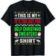 thumbnail image 1 of This is My It's Too Hot for Ugly Christmas Suéter para mujer, 1 of 2