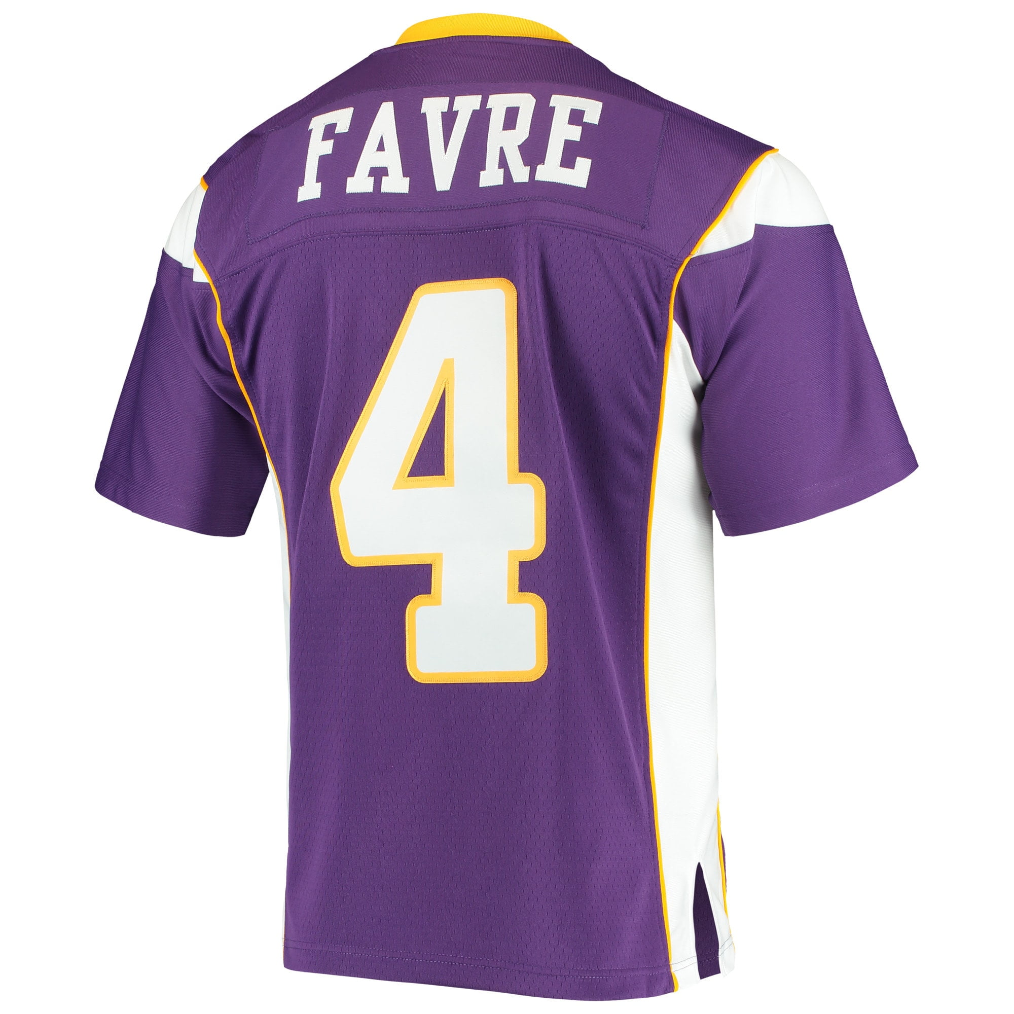 Brett Favre Minnesota Vikings Mitchell u0026 Ness 2010 Legacy Replica Jersey - Purple