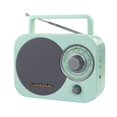 thumbnail image 1 of Radio portátil AM/FM Studebaker SB2000 verde menta 120 V, 1 of 7