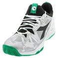 thumbnail image 2 of Diadora Men`s Speed Blushield Fly 2 Clay Tennis Shoes White and Holly Green (  12.5   ), 2 of 5