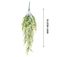 thumbnail image 4 of Xihbxyly Oferta Del Dia Flores Artificiales Colgantes Artificiales Vides de Flores Artificiales Chlorophytum Flores Artificiales de Plástico Flores para Exterior 2 Piezas, 4 of 4