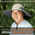 thumbnail image 2 of Sombrero con circunferencia de cabeza grande, talla grande, cabeza grande, cara grande, sombrero para el sol grande, sombrero de pescador para hombres, sombrero para el sol, 2 of 5