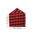 thumbnail image 2 of TIELUTT Reversible Plaid Pattern Elastic Stretchable Sofa Slipcover with Decorative Tassels Universal Fit for 3 Piece Sofa Covers Futon Cover Seat Cushions for Couch Replacement Couch Cushion Couch D, 2 of 4
