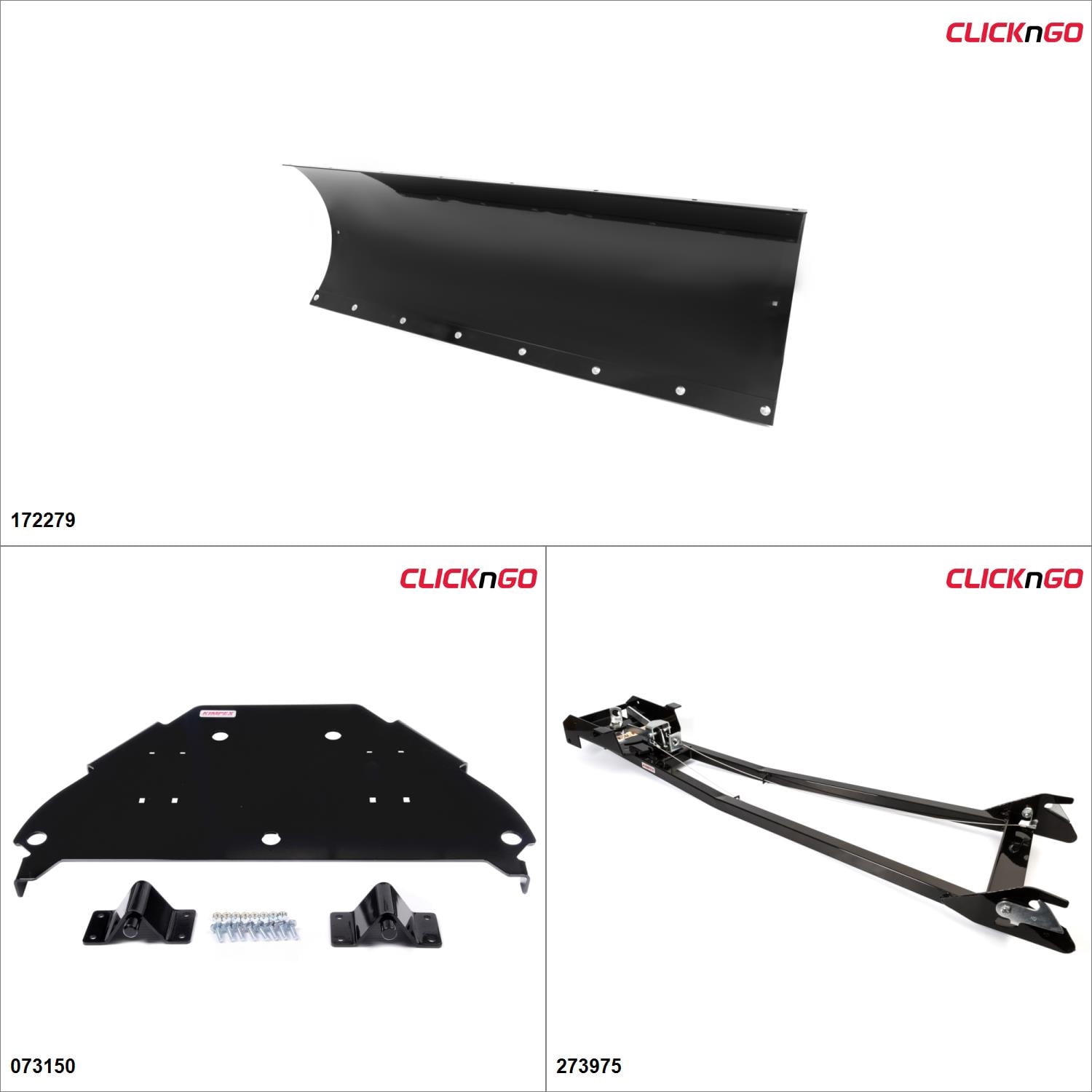 Clickngo Gen 1 Utv Plow Kit 72 Can Am Commander 1000 11 14 Black Kk 1 Walmart Com Walmart Com
