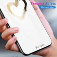 thumbnail image 5 of Funda para teléfono Yuxing Xiaomi Redmi 11A 4G/12C 4G de vidrio templado PC TPU estampado de patrones Blanco, 5 of 5