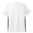 thumbnail image 6 of Sport-Tek Dry Zone Colorblock Crew-S (White/Black), 6 of 6
