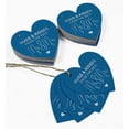 thumbnail image 5 of Inkdotpot Silver Foil Paper Hang Tag Hugs & Kisses From The Wedding Favor Tag 100 Pieces, 5 of 6