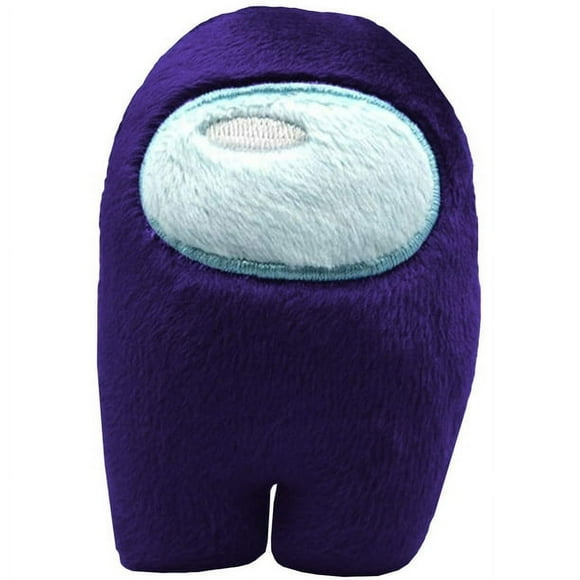 JHIJHOO Among Us Plush Stuff Animal Plushies Toys Among Us Merch Crewmate Plushie Gifts for Game Fans 4.3 inch Black