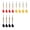 Style4, variant on BESTSKY 12Pcs Darts,Stable Flight Darts Metal Tip,Family Fun Dart Flights,Mixed Colors