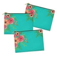 thumbnail image 2 of Soimoi Green Cotton Jersey Fabric Flower Floral Print Fabric By the Yard 64 Inch Wide, 2 of 3