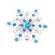 thumbnail image 1 of EeaseMX Broche de copo de nieve con diamantes de imitación, broche de copo de nieve para el pecho, broche de aleación delicado para el pecho, 1 of 7