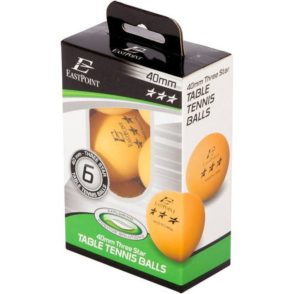 Three-Star Ping-Pong Balls (6 Pack) – Sports Basement