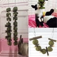 thumbnail image 2 of AOWOO 3PCS Bunny Chew Toys for Teeth Grinding, Rabbits Treats Timothy Grass Cake to Improve Dental Health,  for Rabbits Hamsters Guinea Pigs Chinchillas, 2 of 9