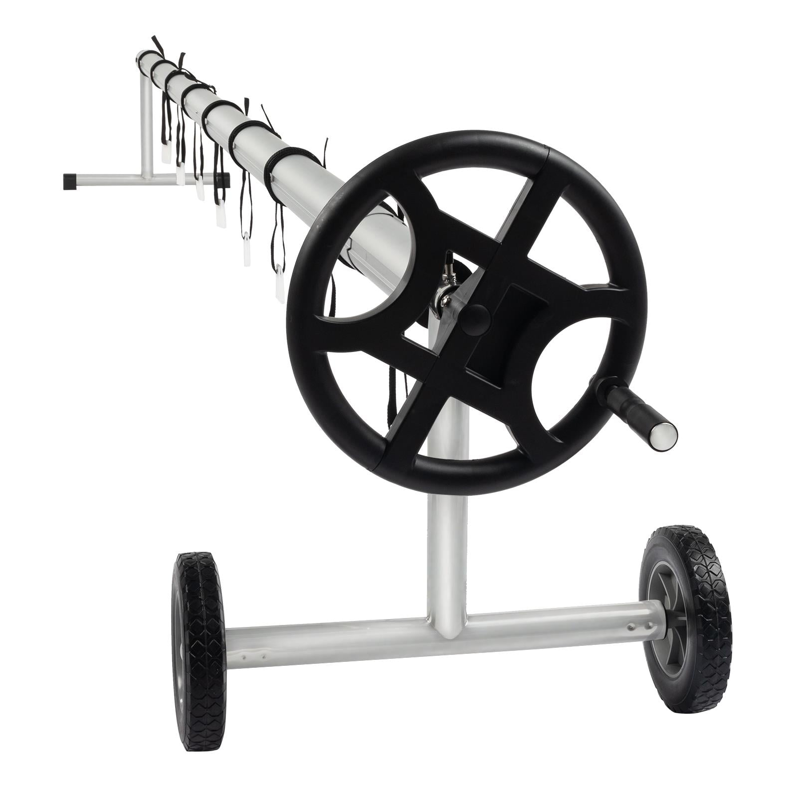 UBesGoo Cover Reel 18 FT Solar Cover Reels Set for Inground Swimming
