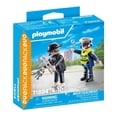 thumbnail image 2 of Set de Juego Playmobil Duo Packs Policía y ladrón 8 Piezas, 2 of 4