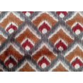 thumbnail image 4 of oneOone Organic Cotton Voile Fabric Argyle Style Ikat Decor Fabric Printed BTY 42 Inch Wide, 4 of 4