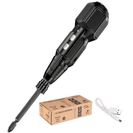 

Electric Screwdriver Cordless Rechargeable Portable 3.6V Tool Kit