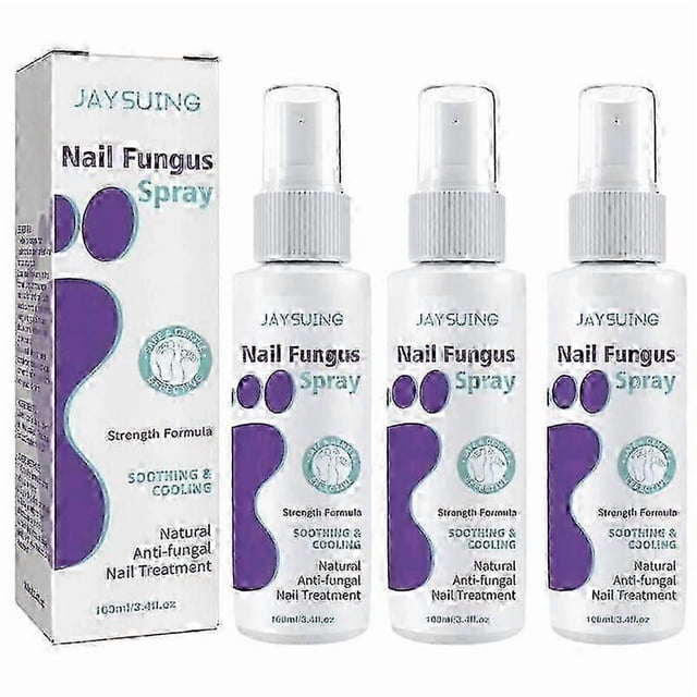 3pcs 100ml Medinail Fungus Repair Spray For Foot,nail, Soft Nail, Yellow Hair Care