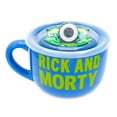 thumbnail image 3 of Rick and Morty Portal Heads Ceramic Soup Mug With Lid | Holds 24 Ounces, 3 of 8